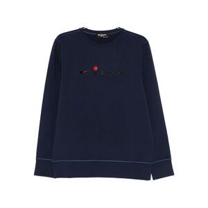 Kiton Men Sweatshirt With Embroidered Logo